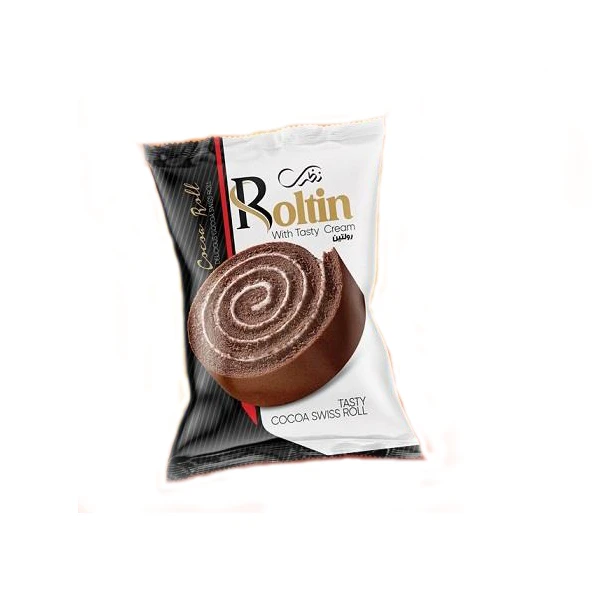 کیک رولتی شیری - کاکائو نظری